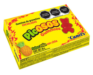 Exploring the Bold and Tangy Flavors of Canel's Picoso Pineapple Candy Theater Box