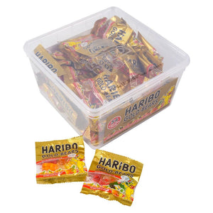 Discovering the Sweet Wonders of Haribo Goldbears Gummi Candy Treat Size Packs 54ct Tub
