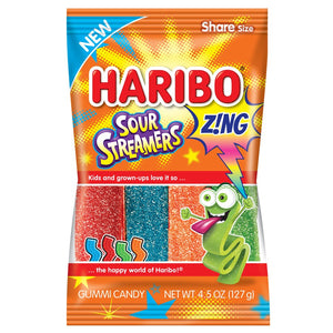 Haribo Z!ng Sour Streamers: Unlock a World of Mouthwatering Candy Magic