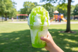 Lucy's Snow Cone Syrup Lime | 128oz, Bottle