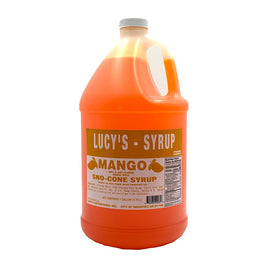 Lucy's Syrup Mango | 128oz, Bottle