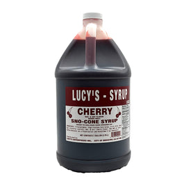 Lucy's Syrup Cherry | 128oz, Bottle