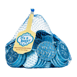 Gerrit's Chocolate Coins (1.5") It's A Boy