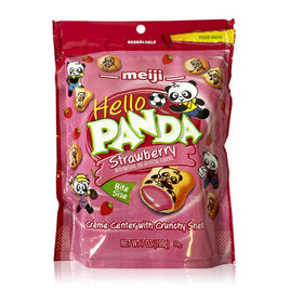 Meiji Hello Panda Strawberry Pouch | 7oz, Bag