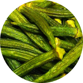 Jack's Chips Okra Natural | 2lb, 6ct, Case