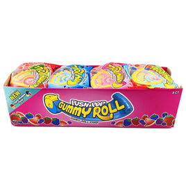 Bazooka Push Pop Gummy Roll | 8ct, Box