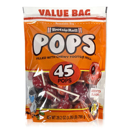 Tootsie Roll Pops Assorted Bag | 45ct, Bag