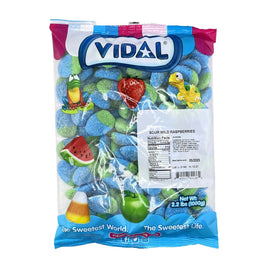 Vidal Gummy Sour Wild Raspberry | 2.2lb, Bag