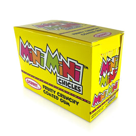 Gerrit's Mini Mini Chicle Fruit Gum | 20ct, Box