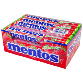 Mentos Strawberry Roll | 15ct, Box