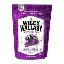 Wiley Wallaby  Huckleberry Licorice | 7.05oz, Bag