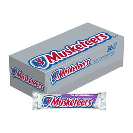 3 Musketeers Chocolate Candy Bar Full Size | 1.92oz, 36ct, Box