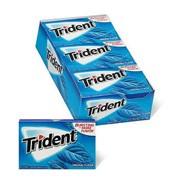 Trident Original Gum (Sugar Free) | 12ct, Box