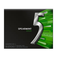 5 Gum Spearmint Rain 15-Stick Sugar-Free