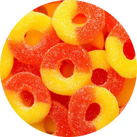Albanese Gummy Rings Peach