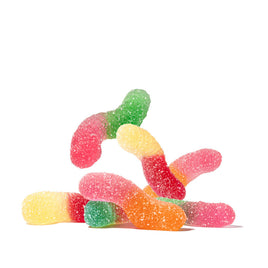 Albanese Natural Sour Tiny Gummy Worms