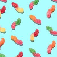 Albanese Natural Sour Tiny Gummy Worms