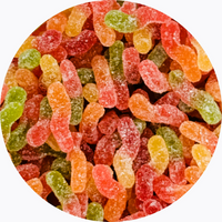 Albanese Natural Sour Tiny Gummy Worms