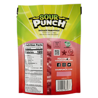 American Licorice Sour Punch Bites Reds 9oz