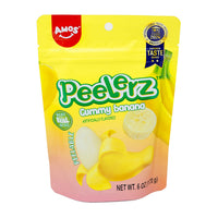 Amos Peelerz - Peelable Gummy Banana | 6oz, Bag
