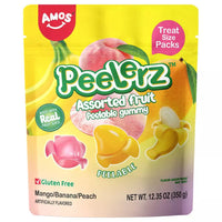 Amos Peelerz Gummy Fruit Assorted 12.35oz