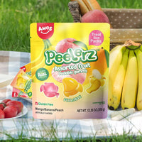 Amos Peelerz Gummy Fruit Assorted 12.35oz
