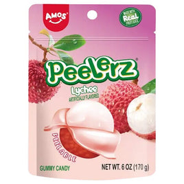 Amos Peelerz Gummy Lychee 6oz