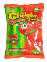 Azteca Chileta Chamoy / Sandia | 40ct, Bag