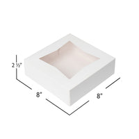 Bakery Box 8" 25ct White | Bag
