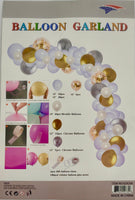 Ballon Garland White 1ct