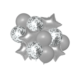 Balloon Bouquet-Silver