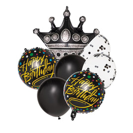 Balloon Bouquet Birthday-Black