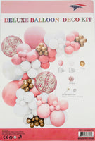 Balloon Garland Bautizo- Pink 1ct
