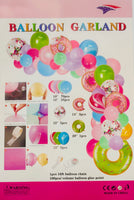 Balloon Garland Donut 1ct