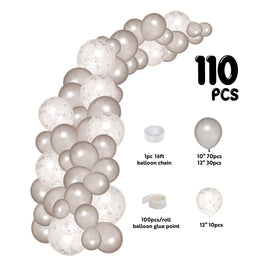 Balloon Garland Silver Confetti | Bag