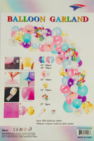 Balloon Garland Unicorn 1ct
