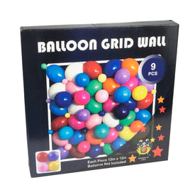 Balloon Wall Grid 9pc 12 x 12 Feet | Box