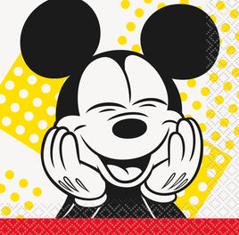 Beverage Napkin 16ct - Mickey Mouse