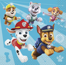 Beverage Napkin 16ct - Paw Patrol