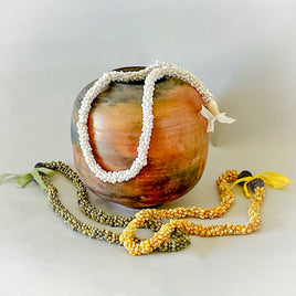 Big Hawaiian Flowers Forever Shell Lei