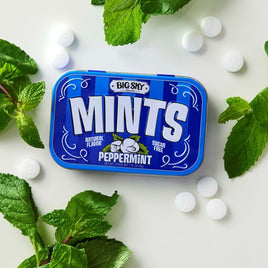 Big Sky Mints Peppermint Tin, Sugar Free
