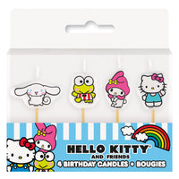 Birthday Candle 4ct - Hello Kitty