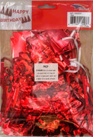 Birthday Tassel Garland (10 Ft) Red | Bag