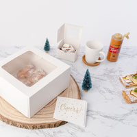 Cake Box 10" 20ct White | Bag