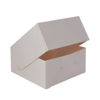 Cake Box 10" 20ct White | Bag