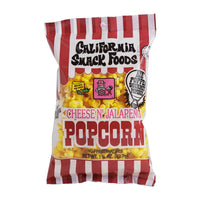 California Snack Foods Popcorn Cheese / Jalapeno