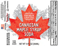 Canadian Maple Syrup Soda