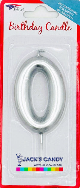 Candle #0 Silver