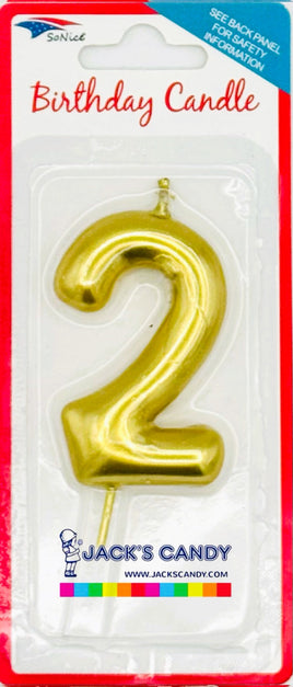 Candle #2 Gold