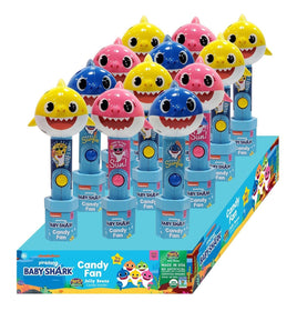CandyRific Baby Shark Fan | 12ct, Box